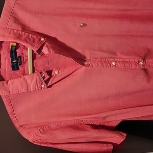 Polo short sleeve button down